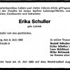 Lutsch Erika 1910-1982 Todesanzeige